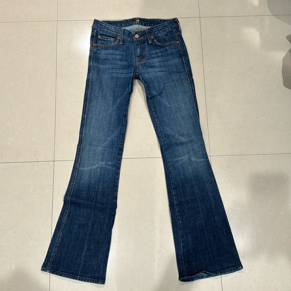 7 For All Mankind “A” Packet Flared Jeans